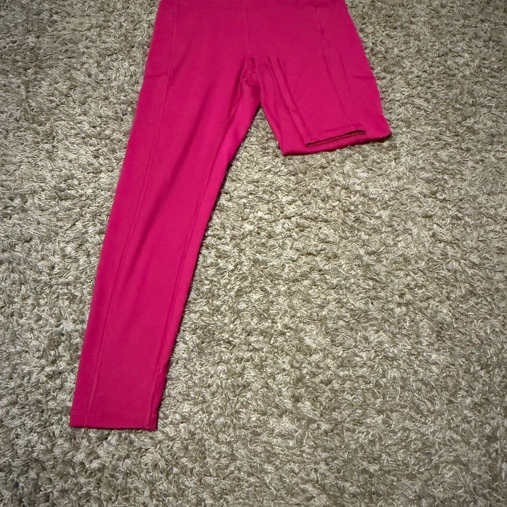 Victoria's Secret Fuchsia Leggings